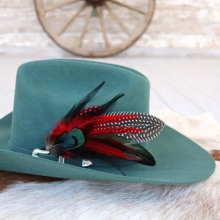 Feather Hat Pin (Hat not included)