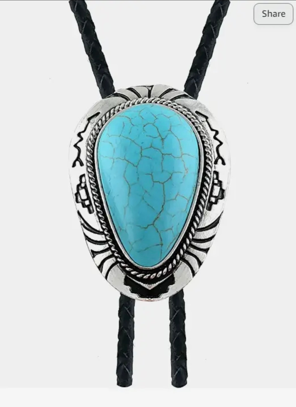 Turquoise Bolo Tie
