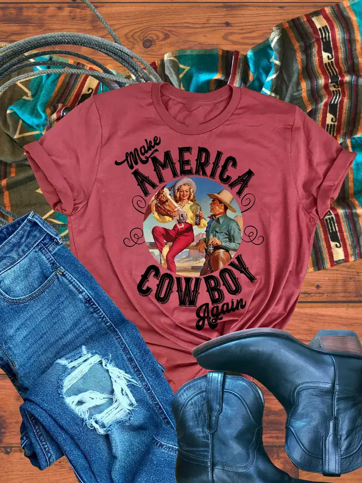 America Cowboy T-Shirt