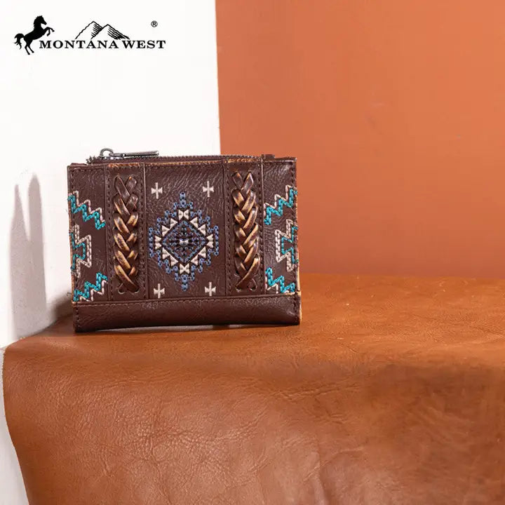 Small Wallet with Aztec