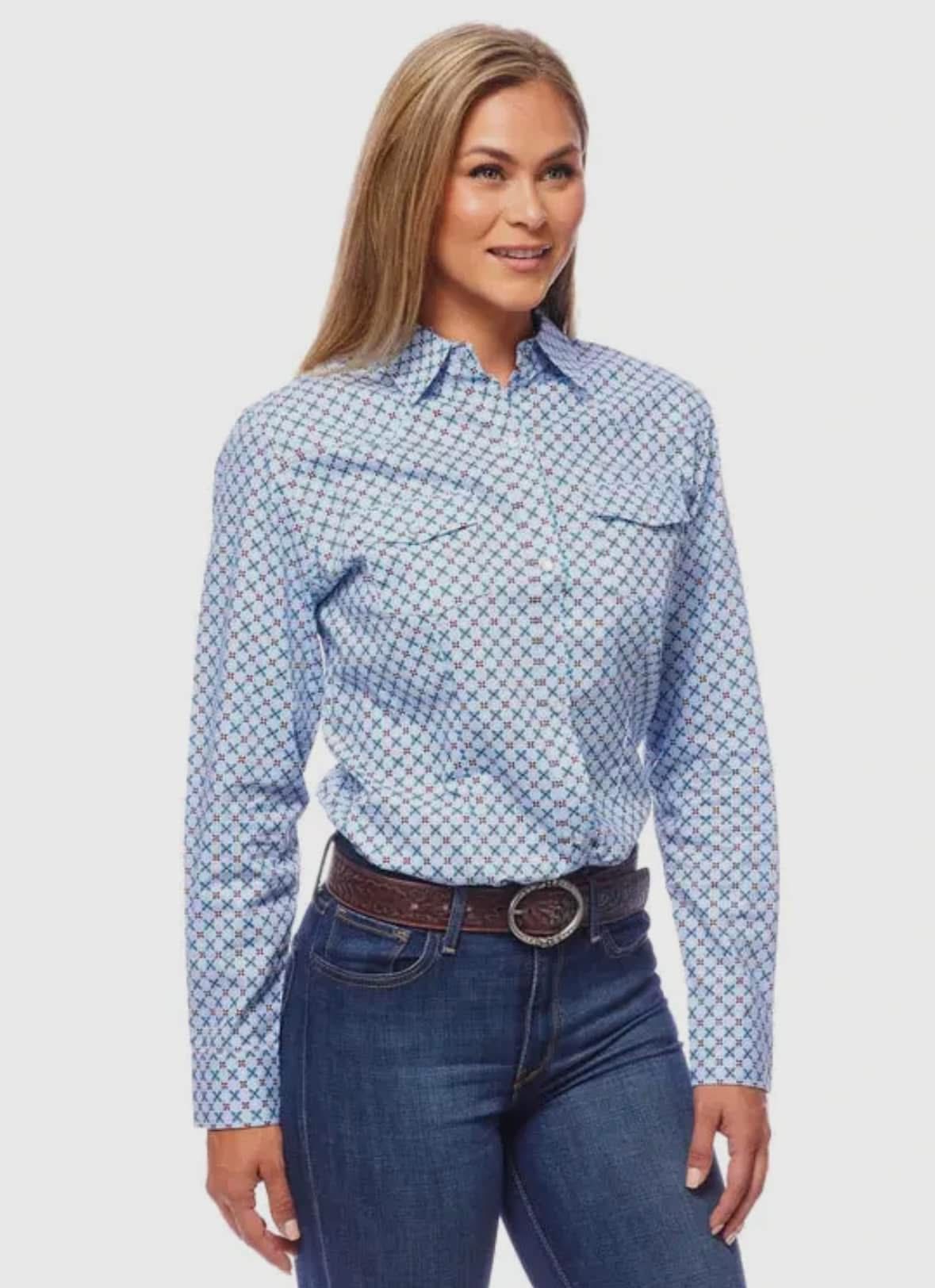 Ladies Western Snap Shirt