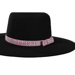 Pink Cloth Hatband (hat not included)