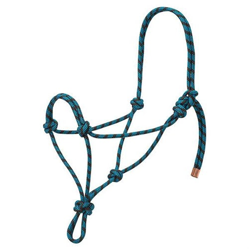 Black/Hurricane Blue Braided Halter