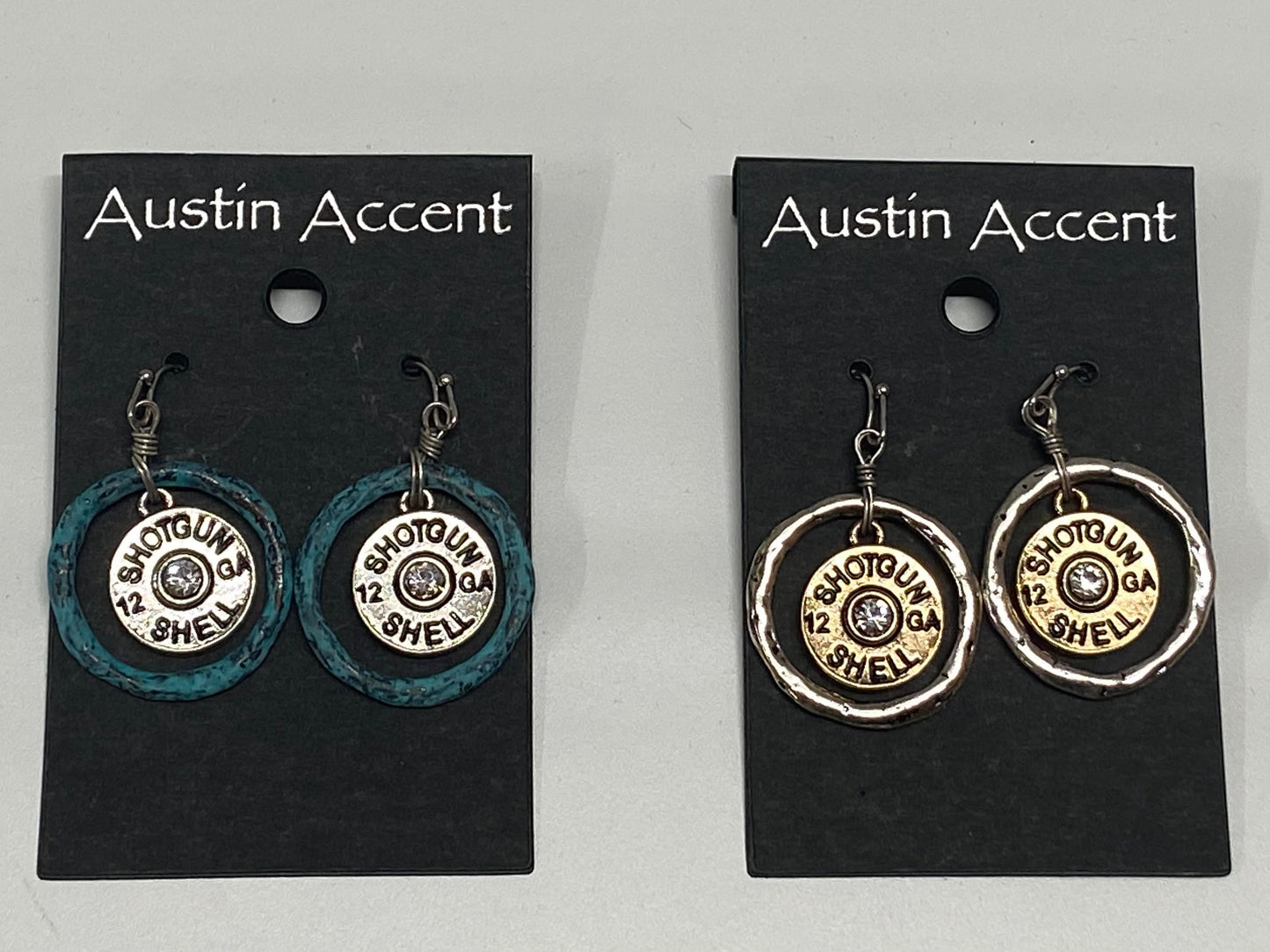 Dangle Earring with Shotgun Shell