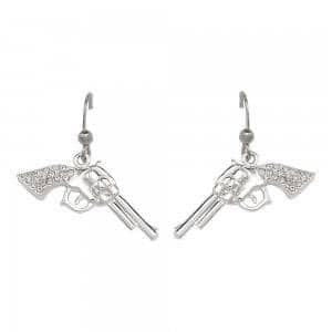 Montana Silversmiths Pistol Earrings