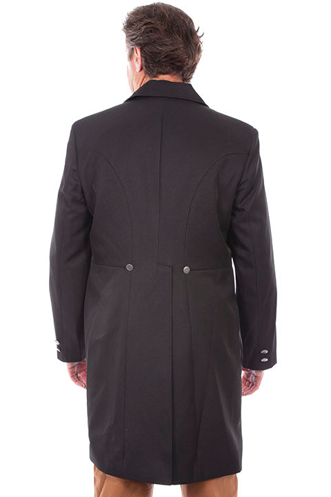 Black Old West Frock Coat