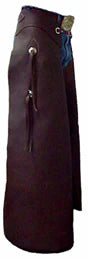 Saddle Barn Batwing Chaps - Dark Brown