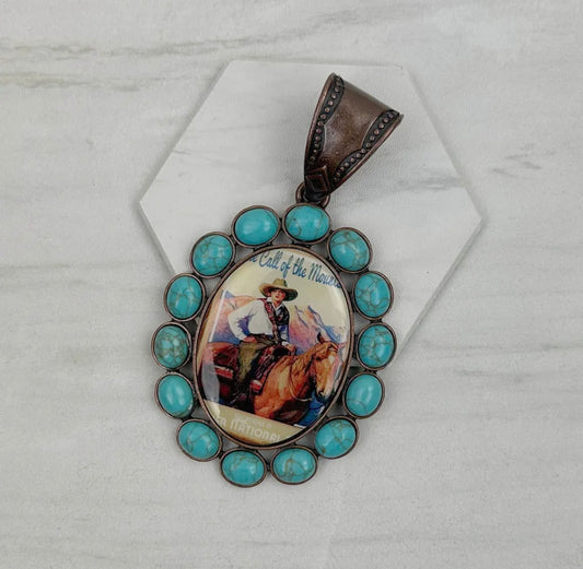 Cowgirl Pendant