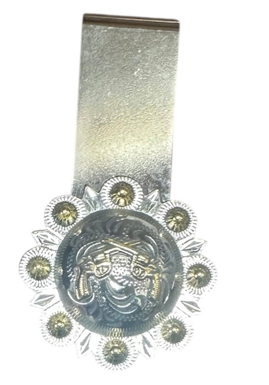 Belt Clip with Concho