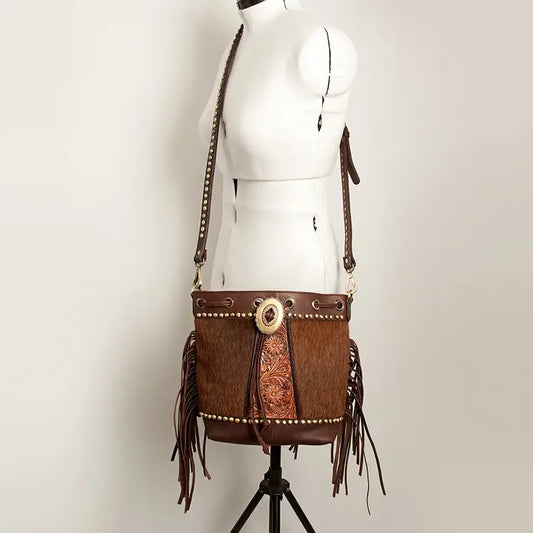 Leather Backpack Handbag (Purse)