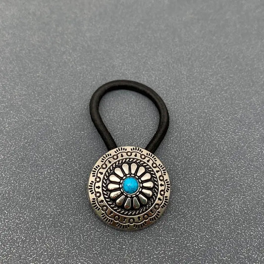 Turquoise Pony Tail Holder