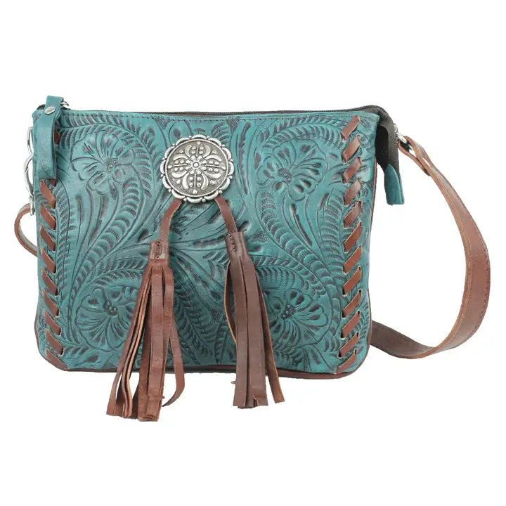 American West Turquoise Handbag