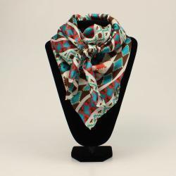 Silk Aztec Wild Rag