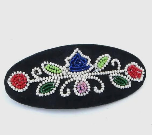 Beaded Barrette