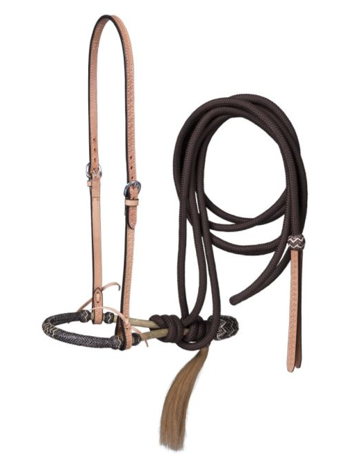 Bosal with Headstall and Mecate