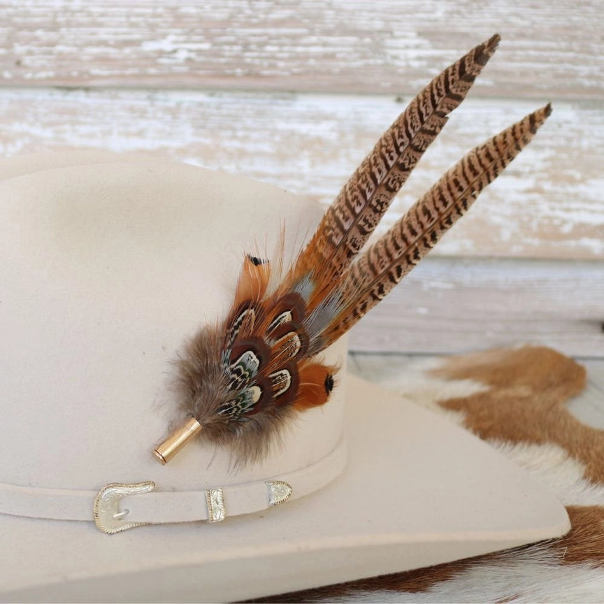 Hat Feather Pin
