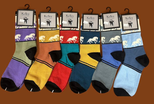 Ladies Horse Socks