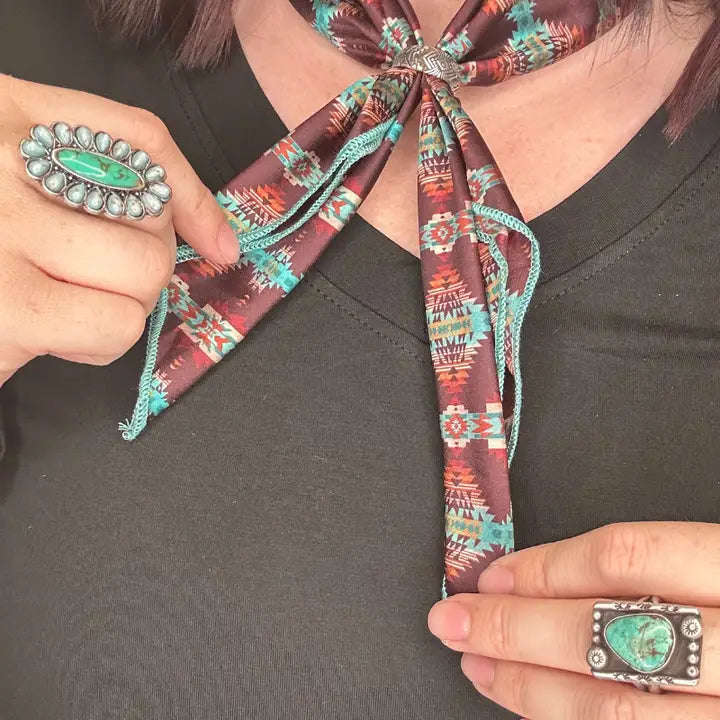 Mini Wild Rag Southwest Design 20"