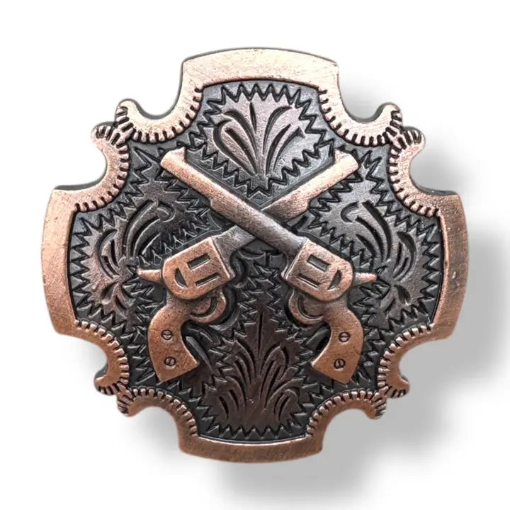 Copper Pistol Scarf Slide