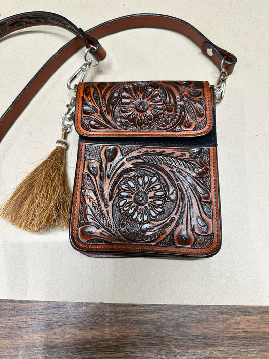 Small Crossbody Leather  Purse