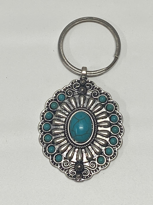 Turquoise Key Ring